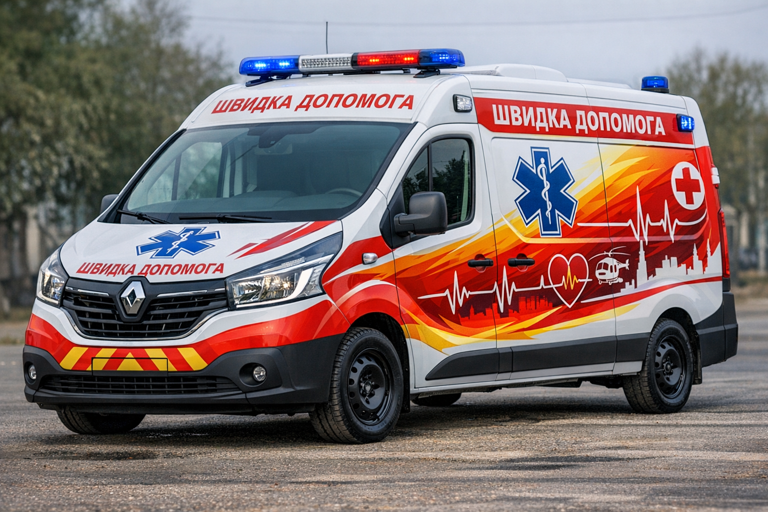 Санітарний транспорт ambumed